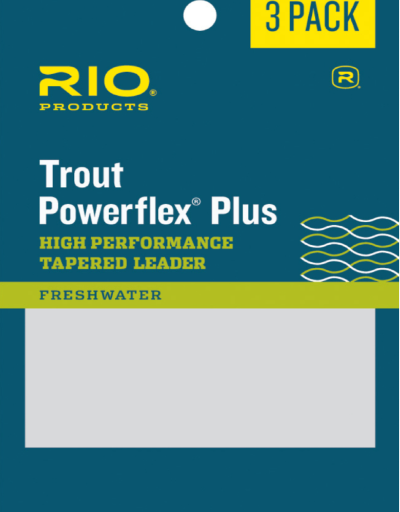 Rio Trout Powerflex Plus Leaders 3-Pack